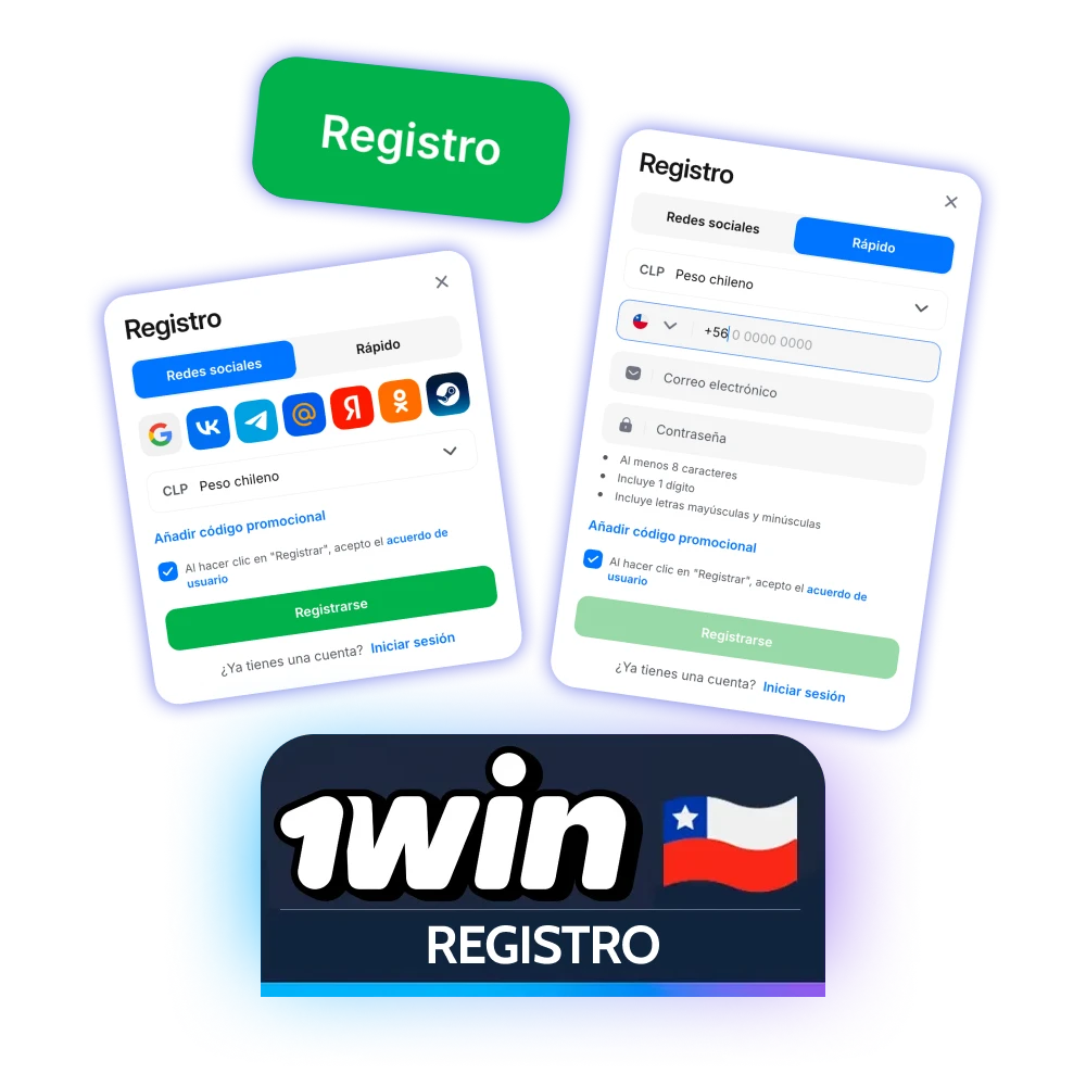 1win is popular for its fast and easy registration.
