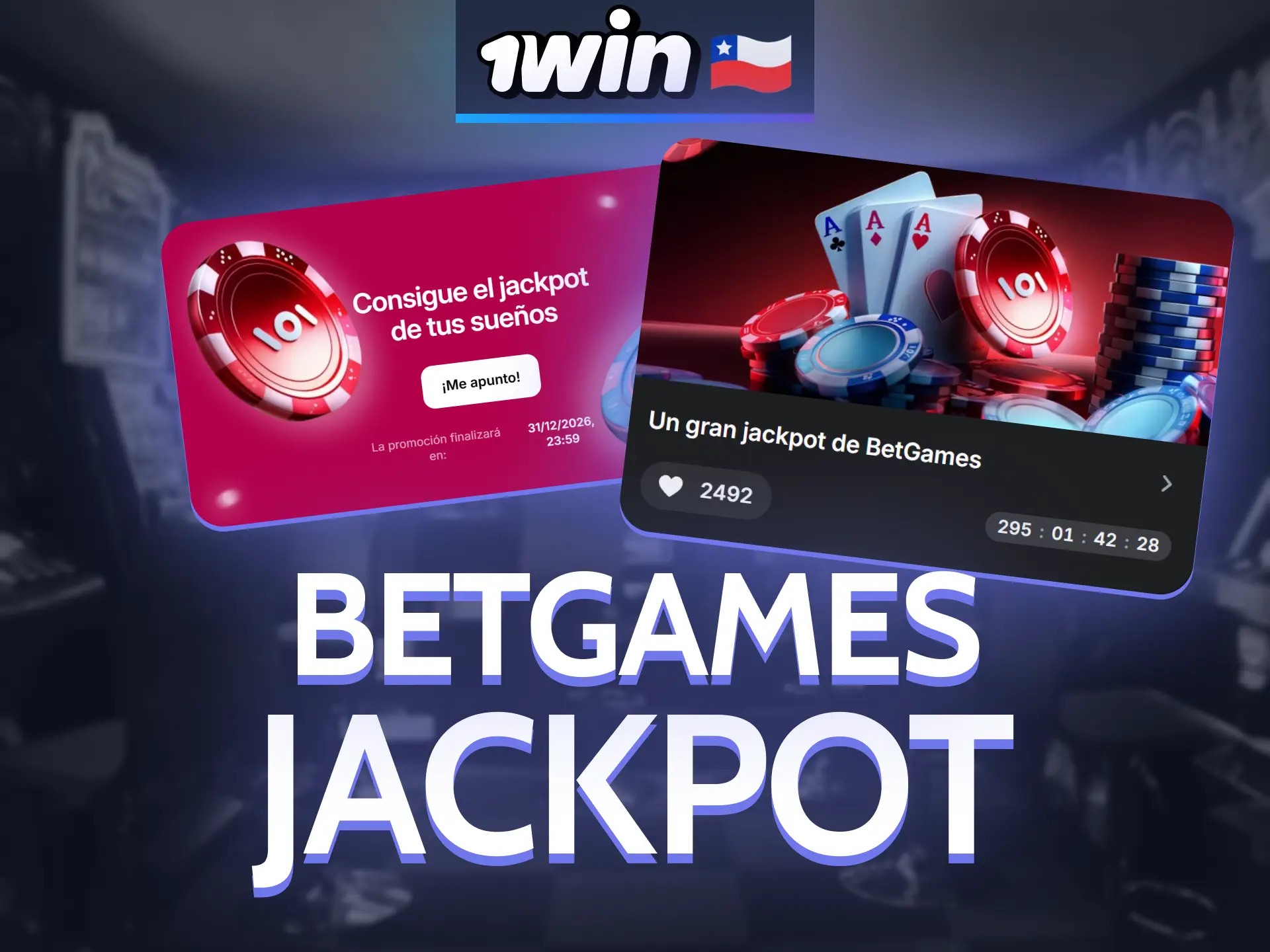 Gana el premio mayor de BetGames en 1Win.